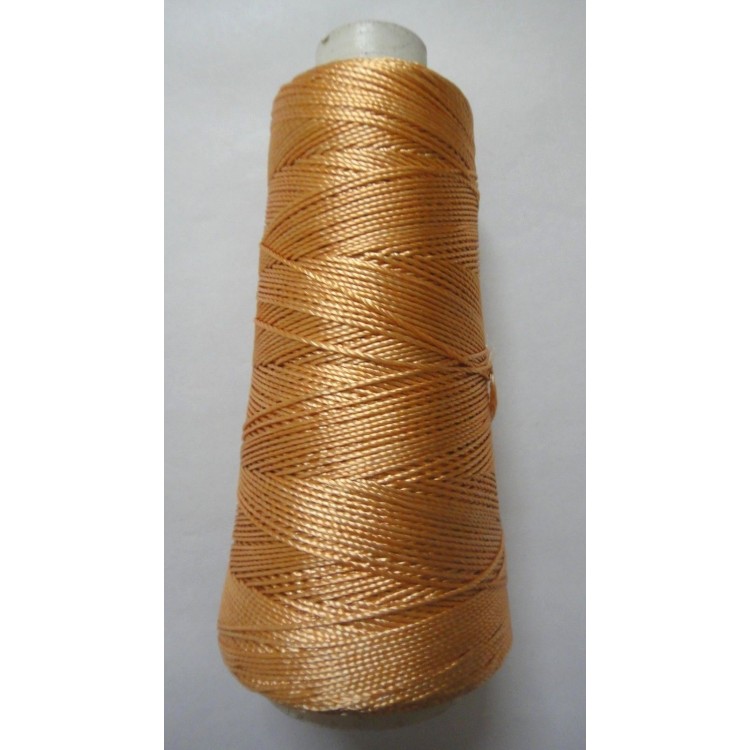 OCHRE (BROWN) 275+ Yards Viscose Rayon Art Silk Thread Yarn